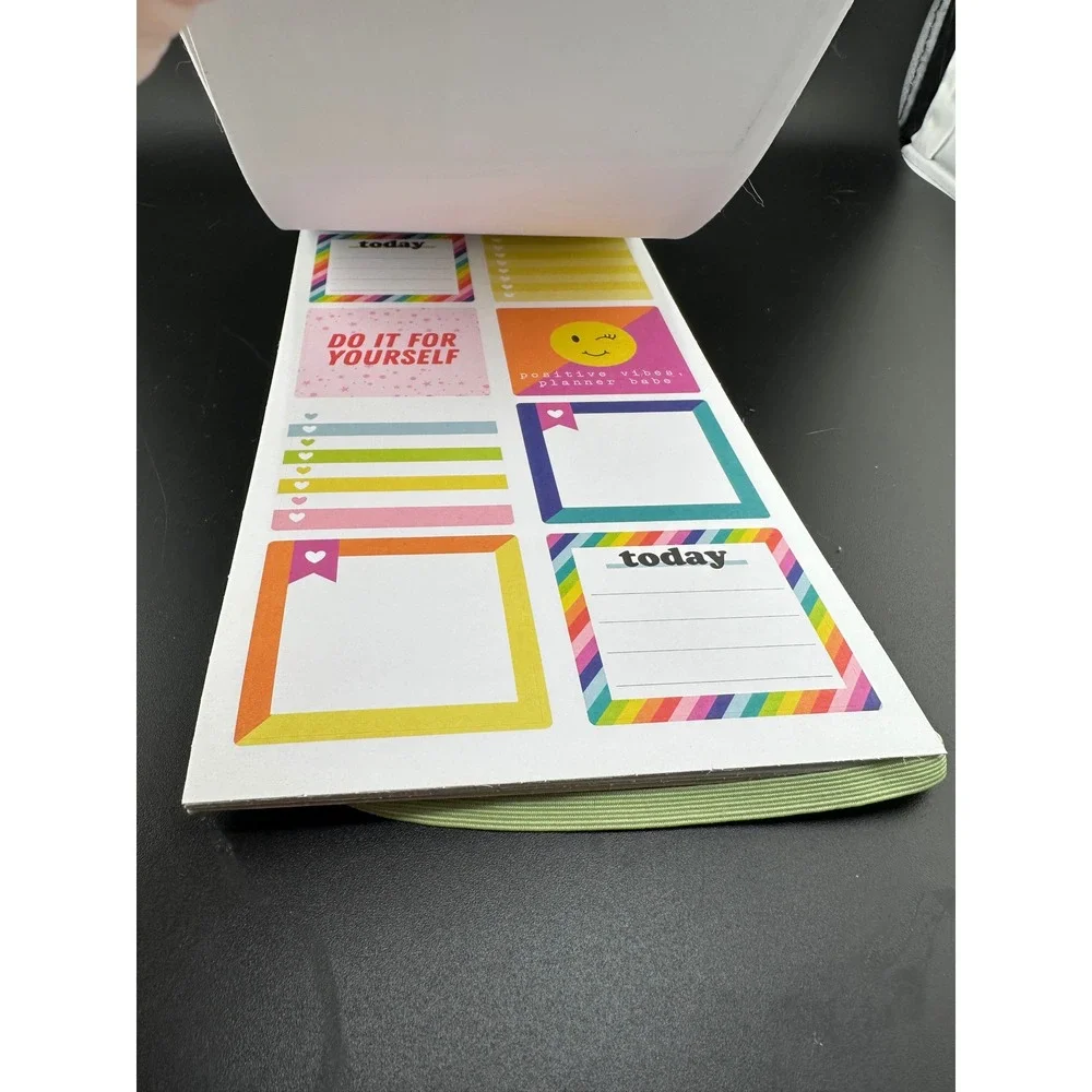 Erin Condren The Happy Planner Sticker Book horizontal layout 464 pieces 97% com